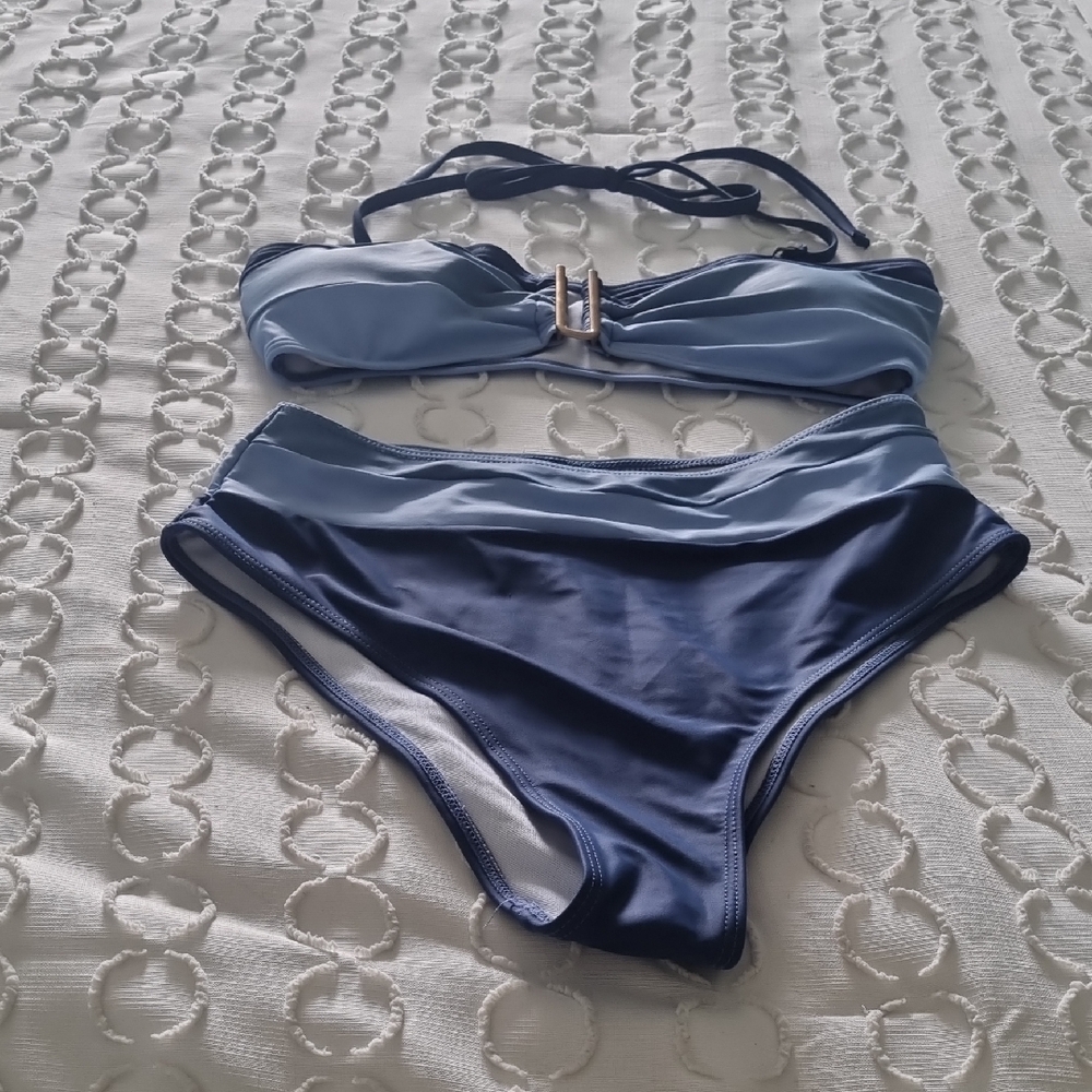 Stylish Blue Bikini Set
